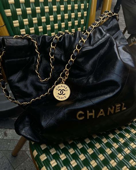 chanel trash bag|chanel 22 bag small price.